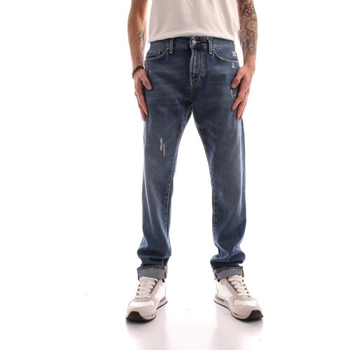 Roy Rogers Jeans straight P22RRU025D423A073 Modra Cene