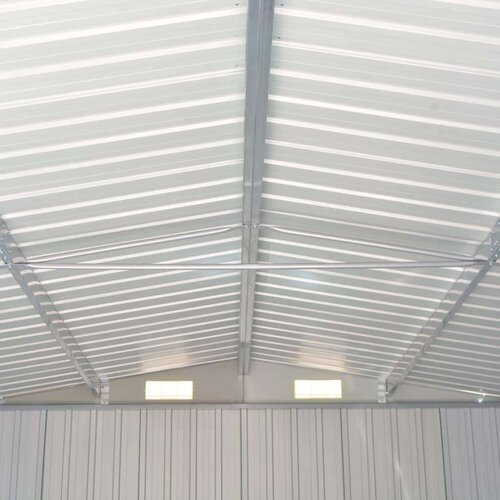 VidaXL Vrtna lopa 257x392x181 cm kovinska antracitna Slike