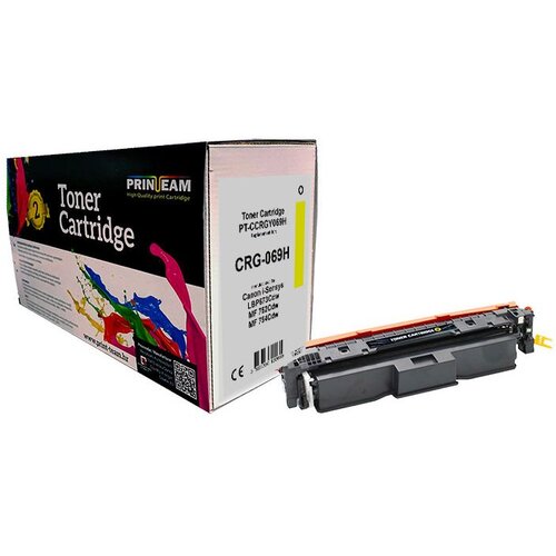  Toner Print-Team Canon CRG-069H Yellow Cene