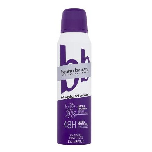Bruno Banani Magic Woman Berries & Lily Of The Valley u spreju antiperspirant 150 ml za ženske Cijene