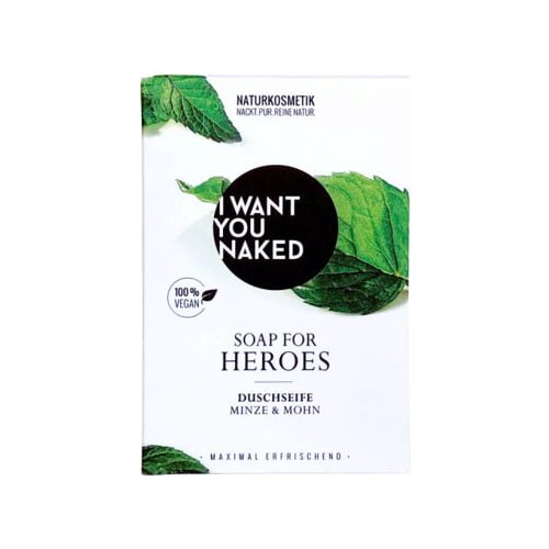 I WANT YOU NAKED for heroes natural soap Slike