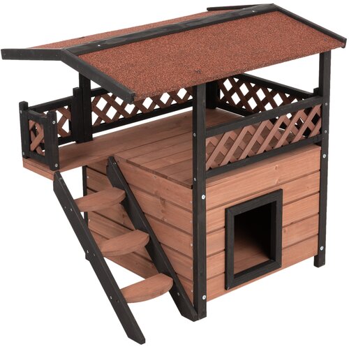 zooplus Kuća za mačke Maisonette - D 77 x Š 56,4 x V 72,4 cm Cijene