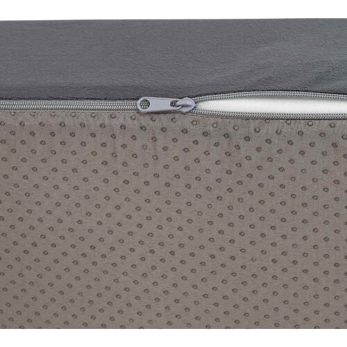  Jastuk za sjedalo 40 x 40 x 10 cm PU pjena Siva Slike