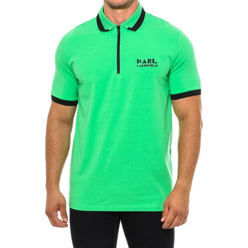 Karl Lagerfeld Polo majice kratki rokavi 745081533221-510 Zelena Cene