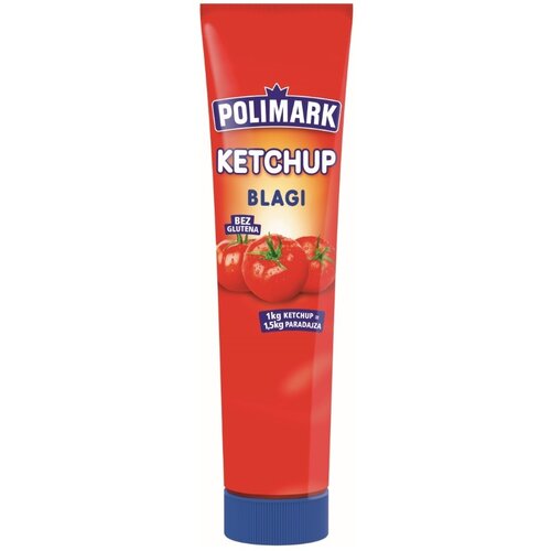 Polimark kečap blagi 190g tuba Slike