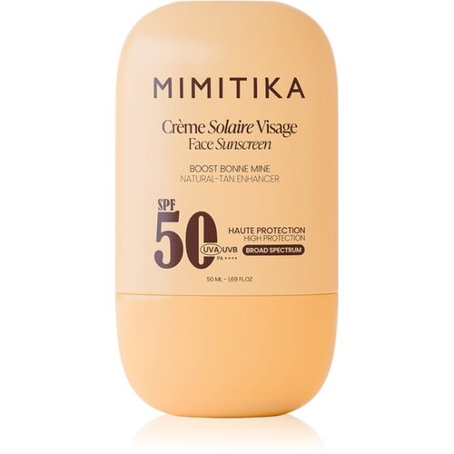Mimitika Sun Face Sunscreen SPF50 za&amp;scaron;titna krema za lice za održavanje preplanulog tena SPF 50 50 ml Slike
