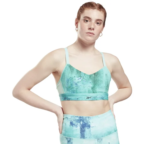 Reebok Športni nederček modra / žad / temno zelena