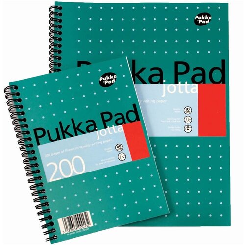  Spiralna bilježnica Pukka Pad Metalik, A4 sa crtama Slike