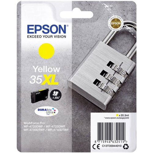 Epson kartuša 35 XL (C13T35944010) (rumena), original Cene
