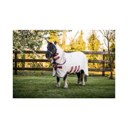 Horseware Ireland Pregrinjalo Pony Rambo Petite Hoody sand/cherry - 110 cm Cene