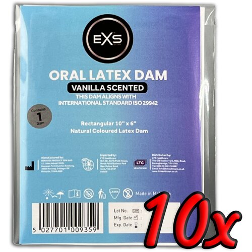 EXS Oral Dam Vanilla 10 pack Cijene