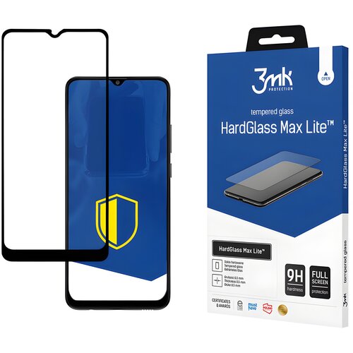 3mk HardGlass Max Lite - zaštitno staklo za Samsung Galaxy M02s - Crna Cene