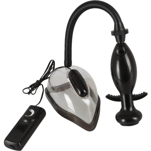 You2Toys - vibrirajuća vaginalna pumpa za usisavanje (prozirno-crna) Cijene