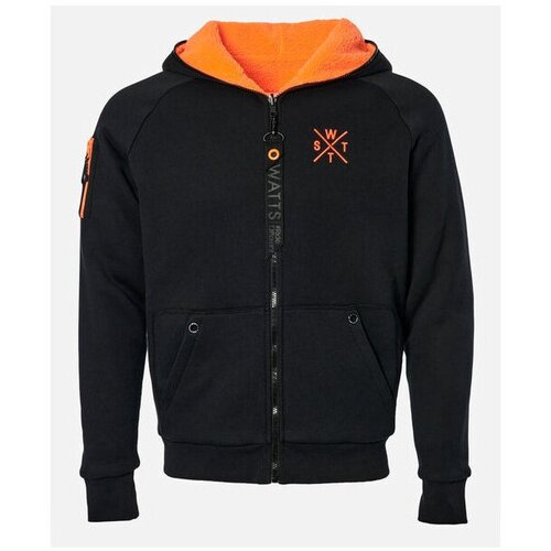 Watts Puloverji Sweat full zip Črna Slike