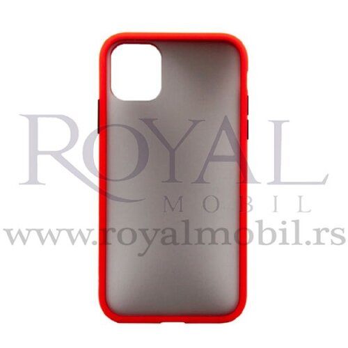  silikonska futrola mopal No3 za samsung A217 galaxy A21S crvena sa crnim Slike