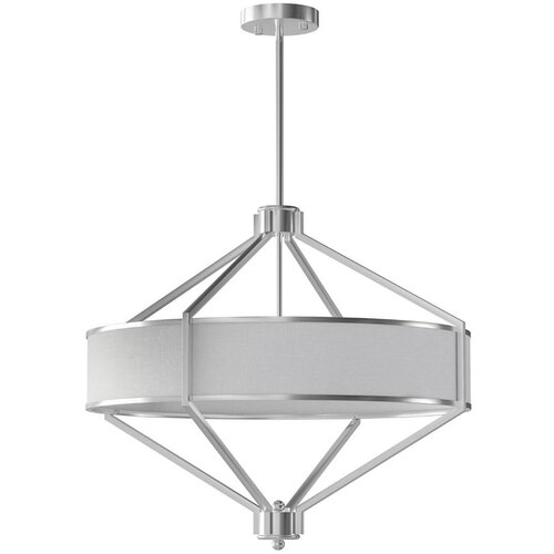 Open Design OR85822 - Luster na &scaron;ipci ZUNDO 4xE27/15W/230V mat hrom/bela Cene