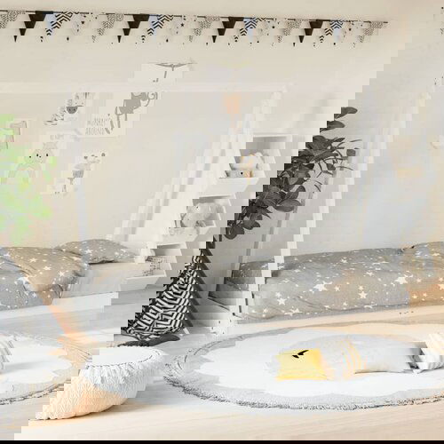 VidaXL Okvir za dječji krevet bijeli 80 x 200 cm od masivne borovine Slike