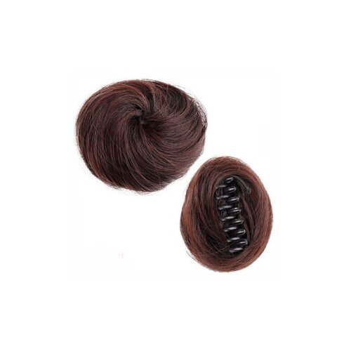 Smania sintetička punđa za kosu HairNew - Smeđa Slike