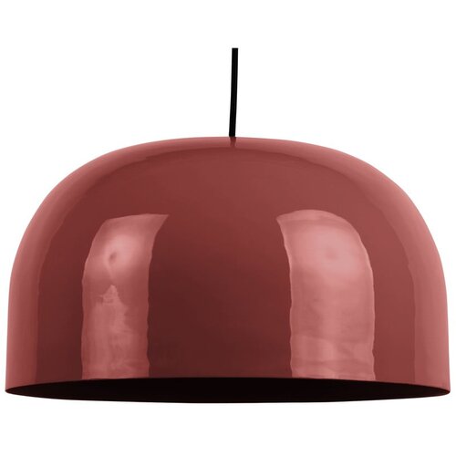 Leitmotiv Rdeča viseča svetilka s kovinskim senčilom ø 40 cm Dome – Cene