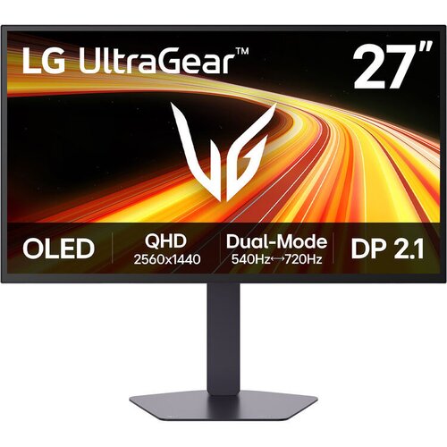 LG UltraGear 27GX790B OLED 27" Dual Mode QHD 1440p 540 Hz / FHD 720 Hz Gaming Monitor Cene
