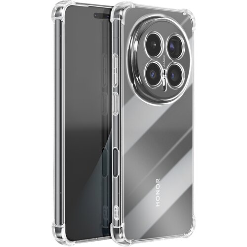 Oem Mayaxess, Silikonska za&scaron;čita za Honor Magic 8 Pro z okrepljeni kotički anti&scaron;ok, Prozorna, (5000274476) Cene