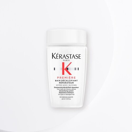 K&amp;eacute;rastase Premi&amp;egrave;re Bain D&amp;eacute;calcifiant R&amp;eacute;parateur &amp;scaron;amponska kopel za po&amp;scaron;kodovane lase 80 ml Slike