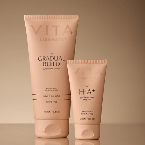Vita Liberata The H.A+ Deep Moisture Face Tan krema za samotamnjenje za lice s hijaluronskom kiselinom 50 ml Slike