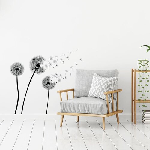 Ambiance Set zidnih samoljepljivih naljepnica Flying Dandelions Slike