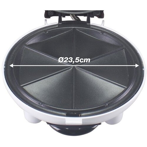 Beper P101CUD600 Party Line Happy Hour žar za quesadille in panzerotte, 900 W Slike