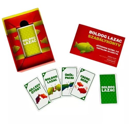 Reflexshop Srečna losos - družabna igra v madžarskem jeziku Slike