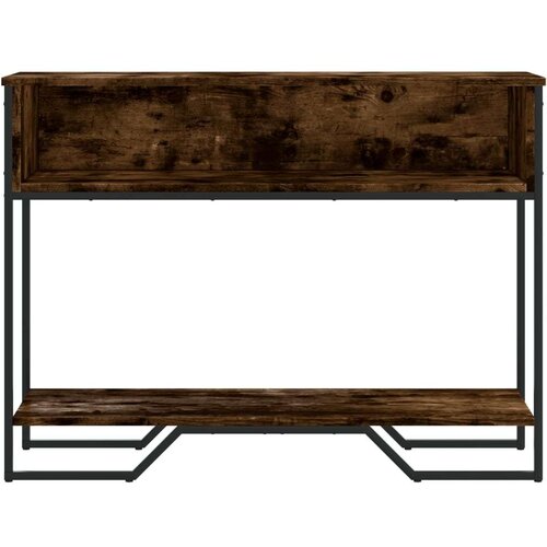  Konzolni stol boja hrasta 100 x 35 x 74 5 cm konstruirano drvo Slike