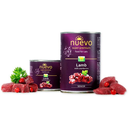 Nuevo Senior Grain Free za Mačke Jagnjetina - 200 g Cene