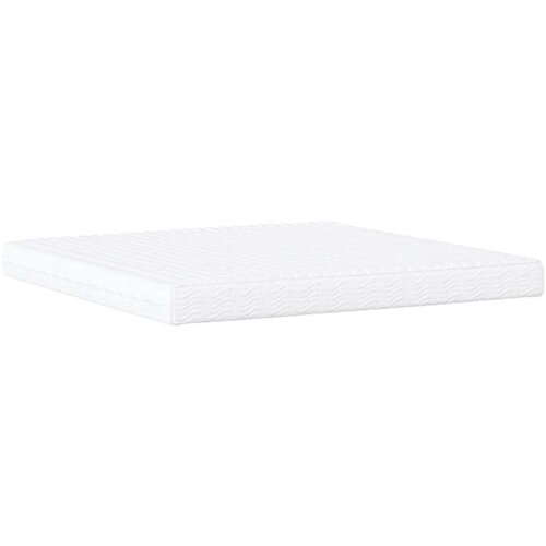 VidaXL Krevet s madracem crni 200x200 cm od umjetne kože Slike