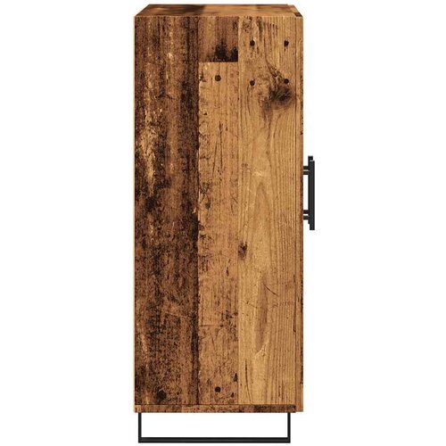 VidaXL Komoda boja starog drva 69,5x34x90 cm konstruiranog drva Slike