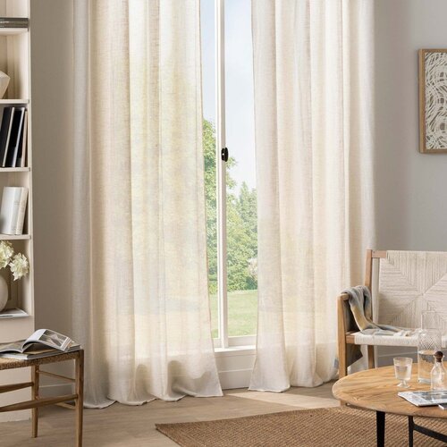 Douceur d int&amp;eacute;rieur Krem zavjesa 140x240 cm Yoko &amp;ndash; Slike