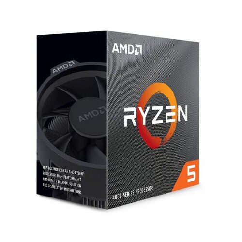 AMD Ryzen 5 4500 BOX 6 CPU cores,12 threads 3.6GHz,8MB L3,65W Slike