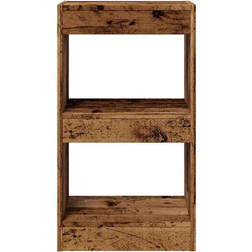 VidaXL Ormarić za knjige/Sobna pregrada staro drvo 40x30x72 cm Slike
