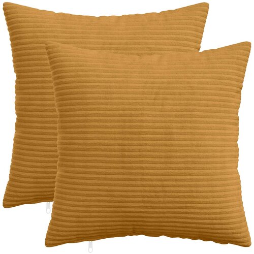  Presvlaka za jastuk 2 pcs HEERLEN Žuta 40 x 40 cm Kord Cene
