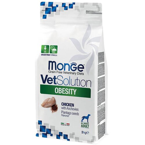 Monge vetsolution obesity canine - dijetetska hrana za pse za redukciju prekomerne telesne težine (2kg i 12kg) 2kg Cene