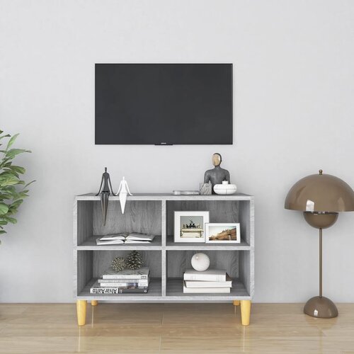 TV ormarić s nogama od drva boja hrasta sonome 69,5x30x50 cm Cijene