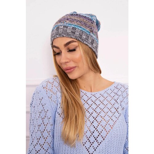 Kesi Cap with fleece Klaudia K255 maritime+gray Cijene