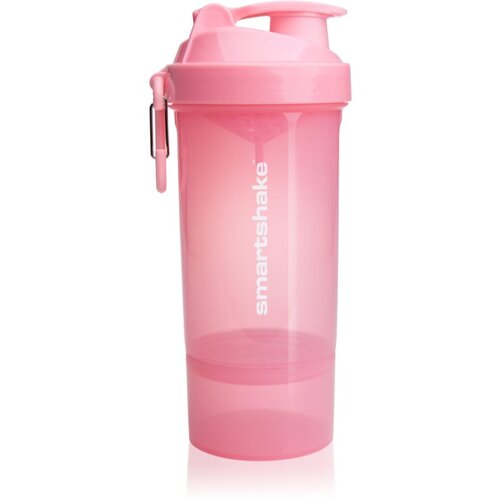 Smartshake Original2GO ONE sportski shaker + spremnik boja Light Pink 800 ml Slike