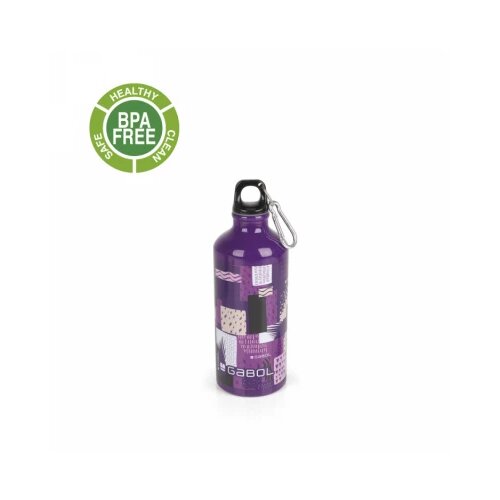  Aluminijumska boca za vodu sa zakačkom 7x21,5 cm 600ml Grab Gabol Cene