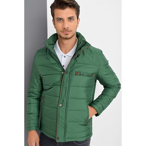 Dewberry M8625 MEN'S COAT-GREEN Slike