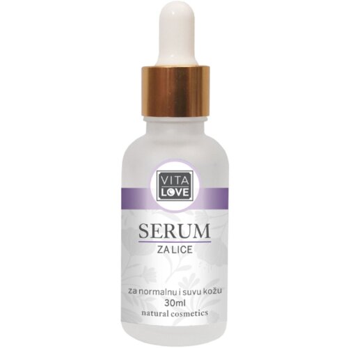 Vitalia prirodni serum za lice za suvu kožu 30 ml Cene