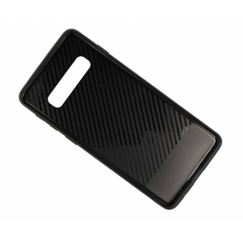 Nillkin glass silikonski ovitek za samsung galaxy S10 G973 - črn Slike