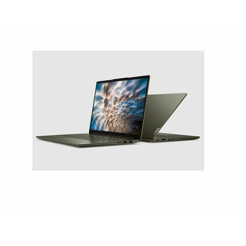 Lenovo Yoga Slim7 14ITL05 i5-1135G7/14FHD/16GB/512GB/IntelHD/IR&HD Cam/BacklitSRB/DOS/Dark Moss 82A30086YA laptop Slike