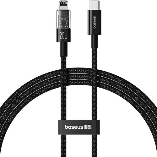 Baseus Gem USB-C to iP fast charging cable 1 m 20 W Black Cijene