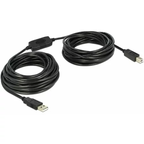 Delock Kabel USB A-B 11m z ojačevalcem 82915
