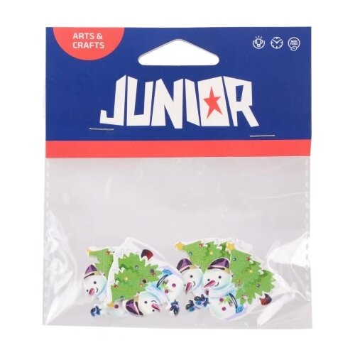 Junior Crafty NY, novogodi&amp;scaron;nji ukras, Sne&amp;scaron;ko Belić, 36 x 32mm, 6k Slike